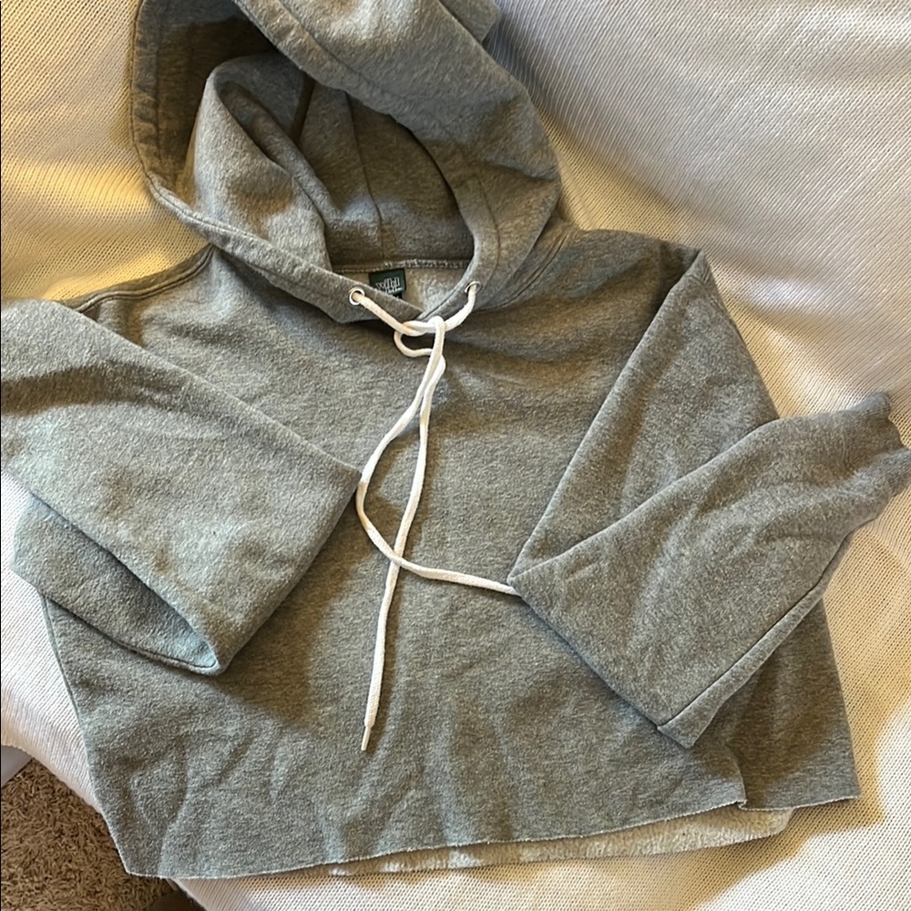 Wild Fable Gray Hooded Sweater